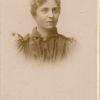 Fotograf Johanna Lund, Christiania. Tekst- Margit Svendsen, født 11. september 1869. gift 7. september 1901.